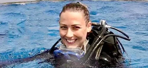 Aline Svoboda, Divemaster da Acquacamp